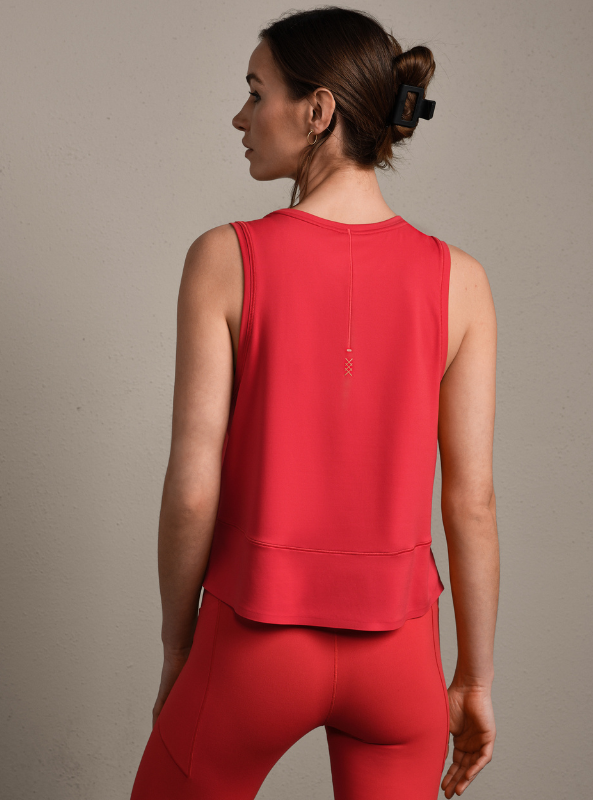 Rhone Apparel- Serene Tank Cabana Red