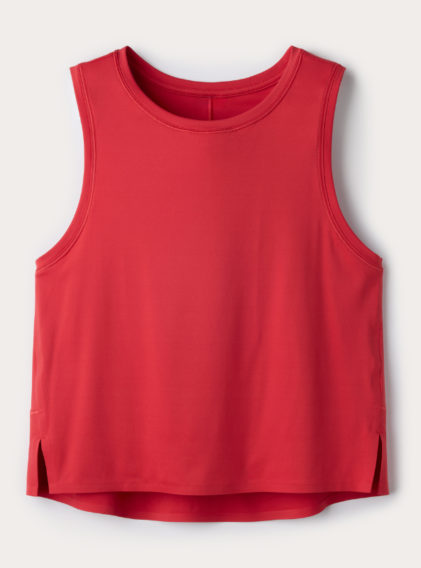 Rhone Apparel- Serene Tank Cabana Red