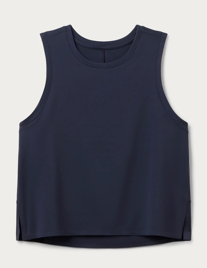 Rhone Apparel- Serene Tank Navy Blue