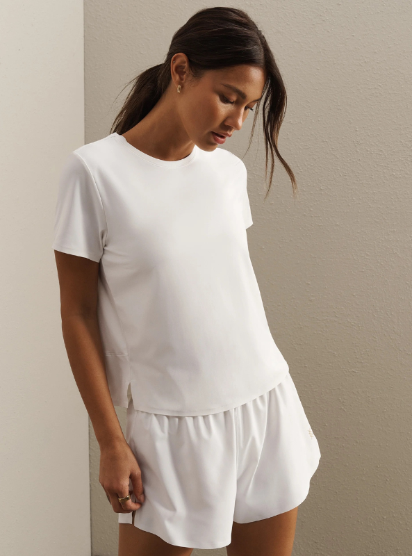 Rhone Apparel- Serene Tee- Snow White