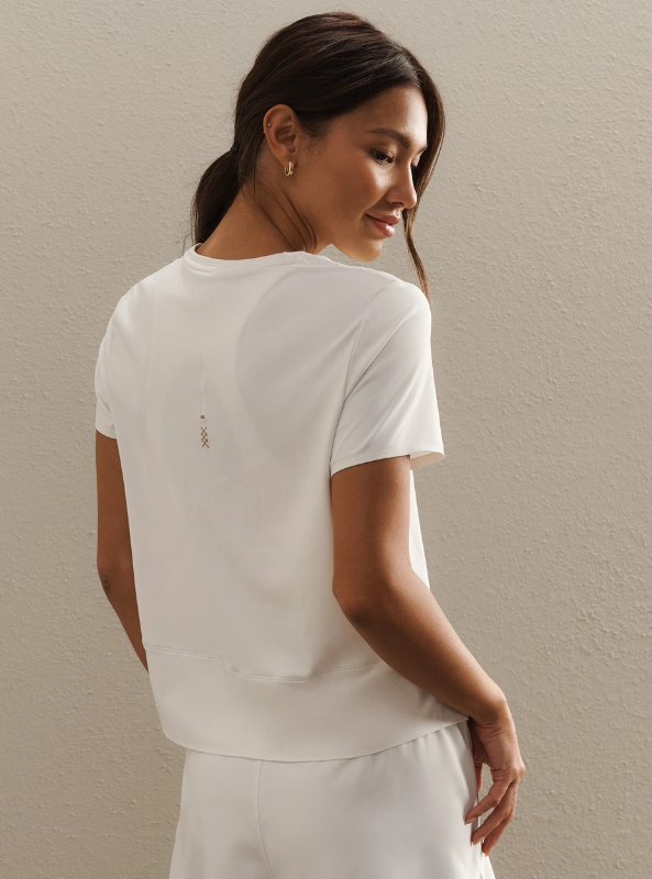 Rhone Apparel- Serene Tee- Snow White