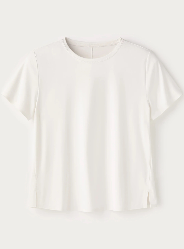 Rhone Apparel- Serene Tee- Snow White