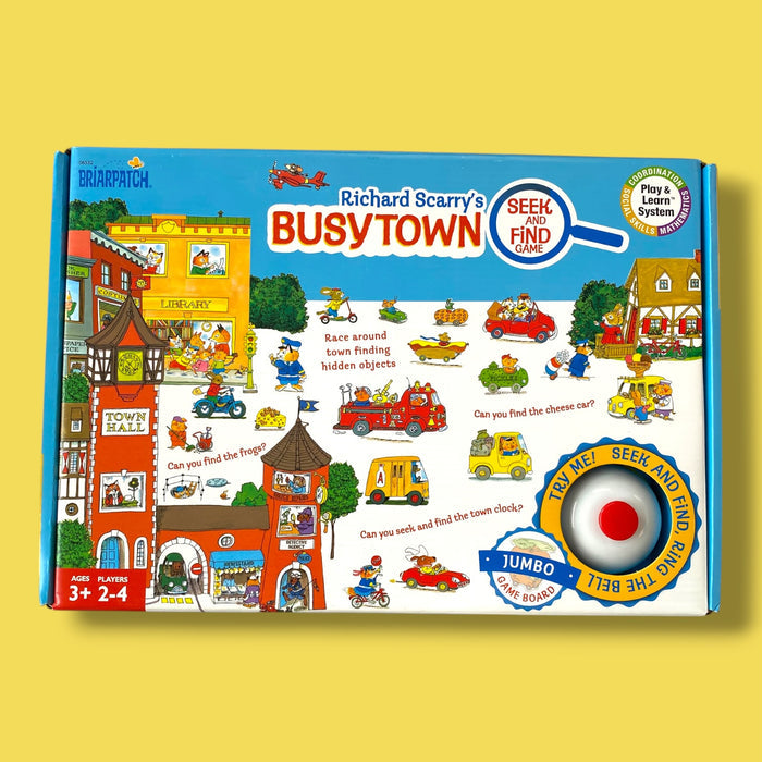 richard scarry NEW seek & find game