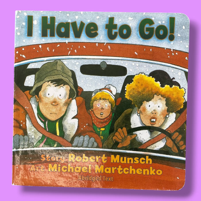 robert munsch i have to go