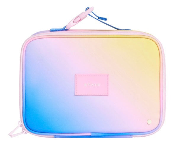 Rodgers Lunch Box - Blue/Pink/Yellow Gradient
