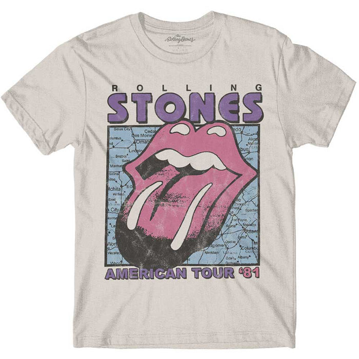 Rolling Stones T-shirt - American Tour Map Rock Off
