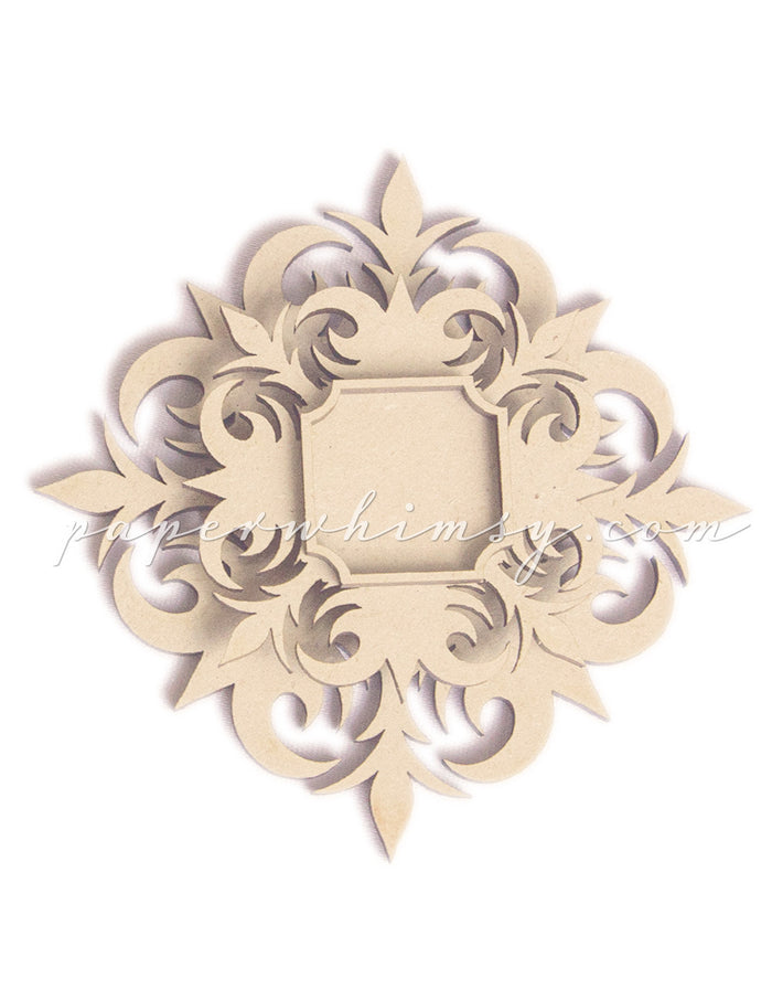 Rosette Layered Medallion No.1 - paperwhimsy