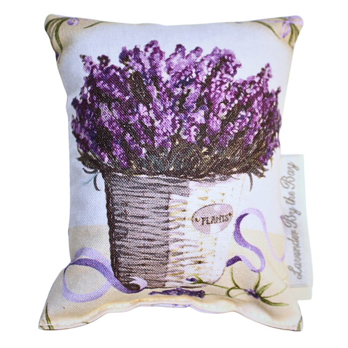 Sachet with Lavender Prints