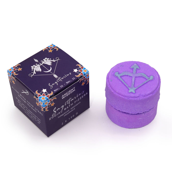 Sagittarius Bath Bombs Set of Zodiac Fizzers