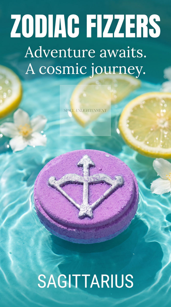 Sagittarius Bath Bombs Set of Zodiac Fizzers