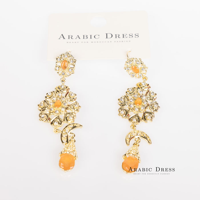 Salmon  Ora  Earrings