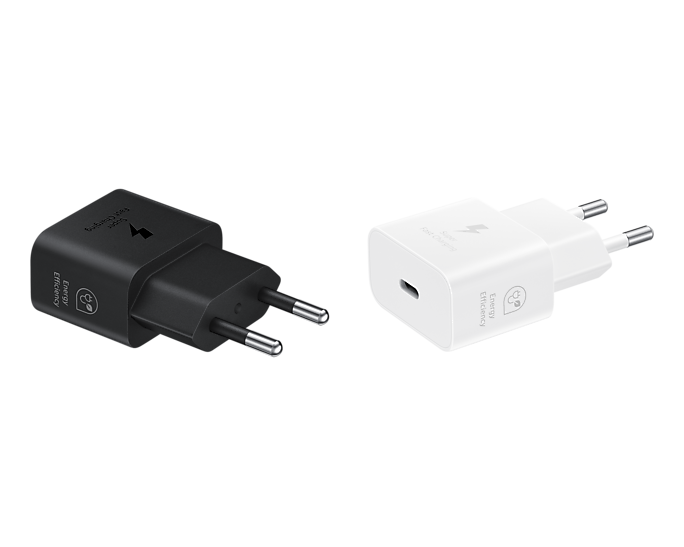 Samsung 1 Type C Port GaN Travel Adapter - 25W - Black