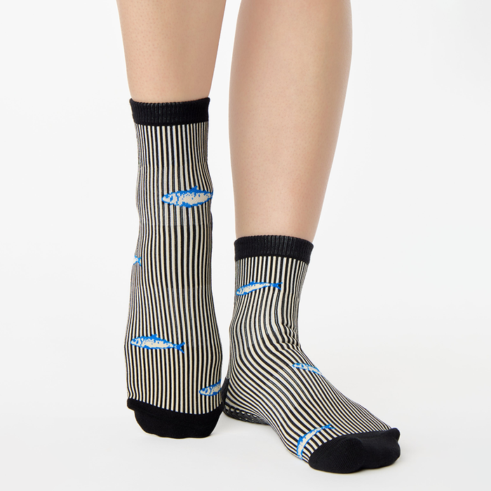 Sardines Ankle Grip Sock