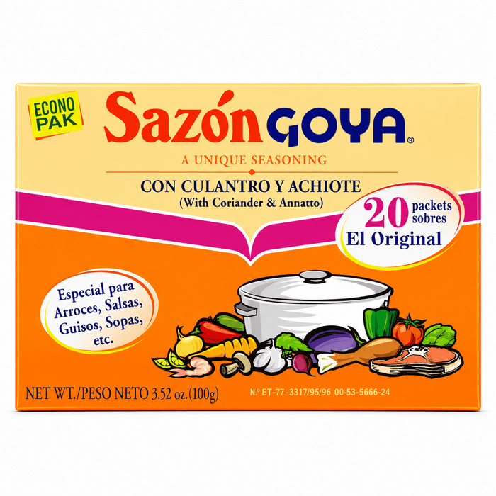 Sazón with Coriander and Annatto | Bold Latin Flavor - Yado African & Caribbean Market