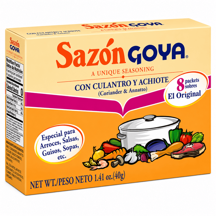 Sazón with Coriander and Annatto | Bold Latin Flavor - Yado African & Caribbean Market