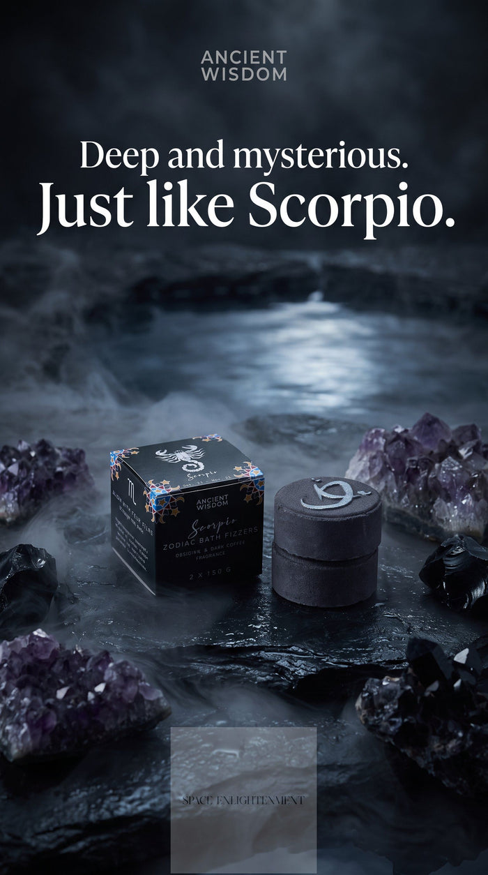 Scorpio Bath Bombs Set of Zodiac Fizzers