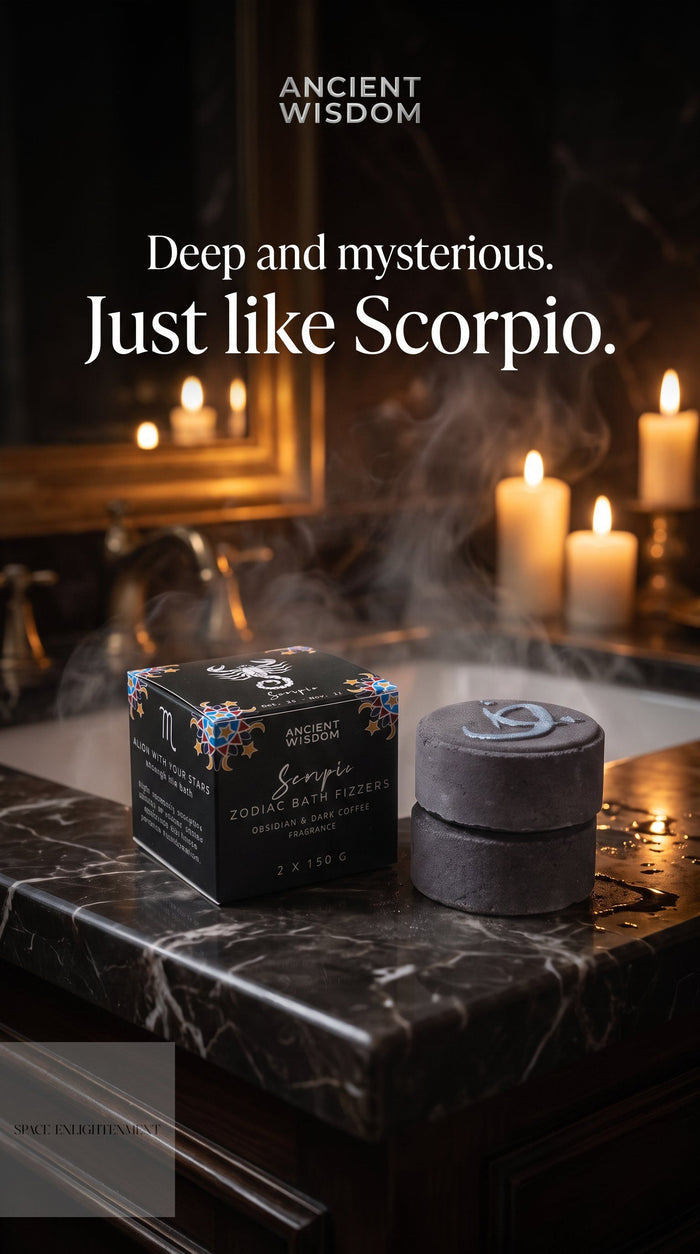 Scorpio Bath Bombs Set of Zodiac Fizzers