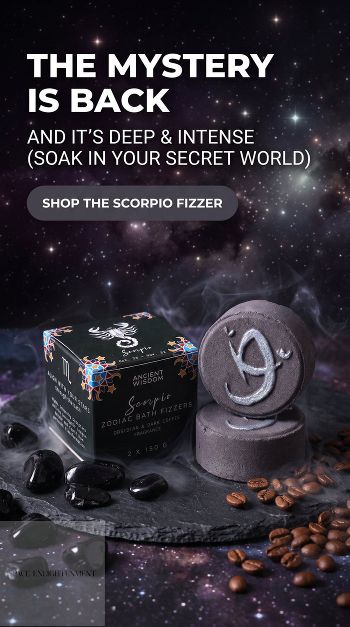 Scorpio Bath Bombs Set of Zodiac Fizzers