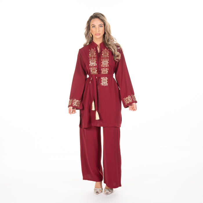 Set Lamyae Bordeaux