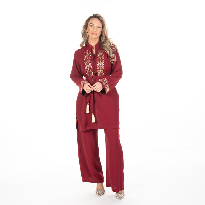 Set Lamyae Bordeaux
