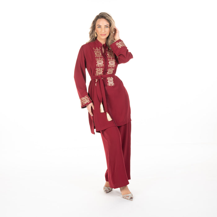 Set Lamyae Bordeaux
