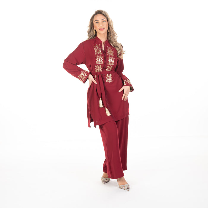 Set Lamyae Bordeaux