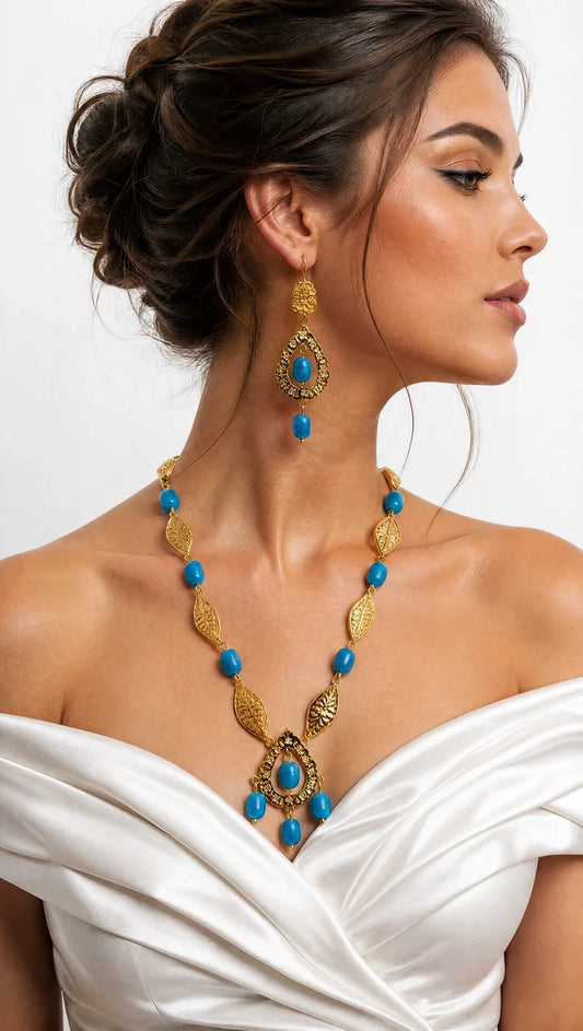 Set Necklace Mon Blue