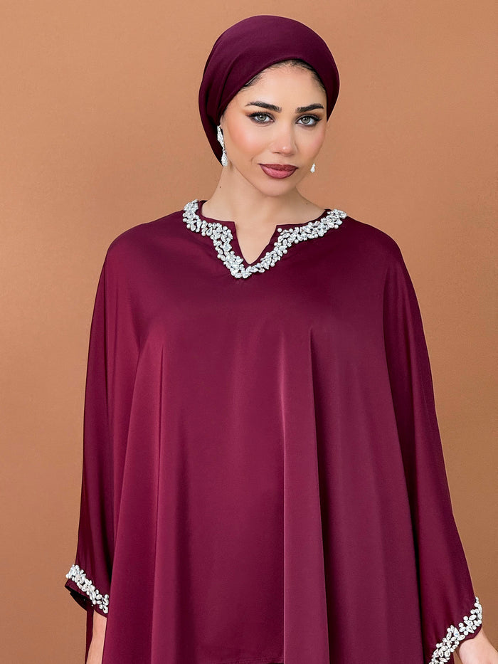 Set Nyka Bordeaux