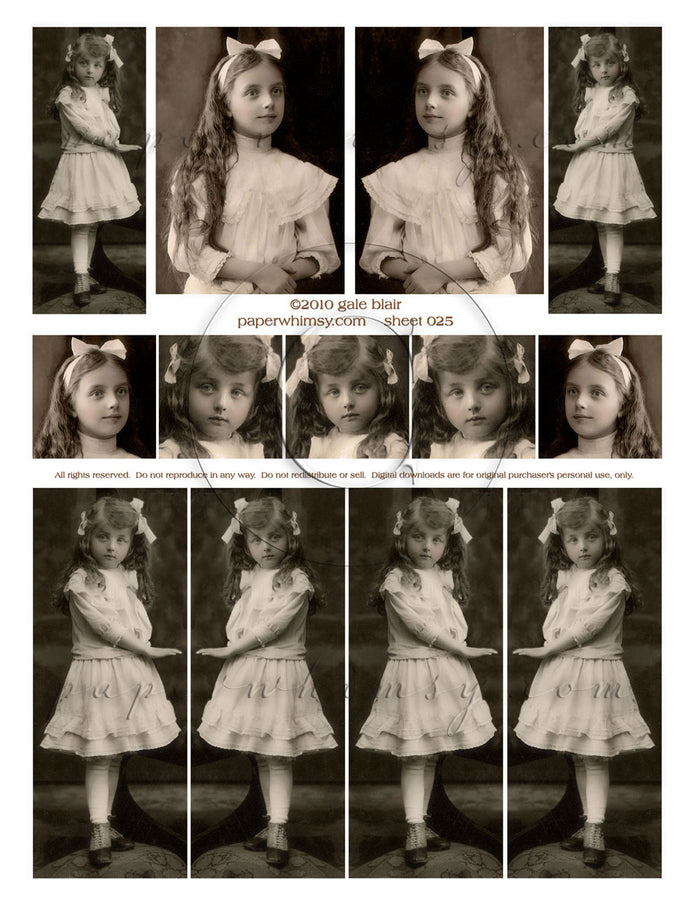Sheet 025 PRINTED - paperwhimsy