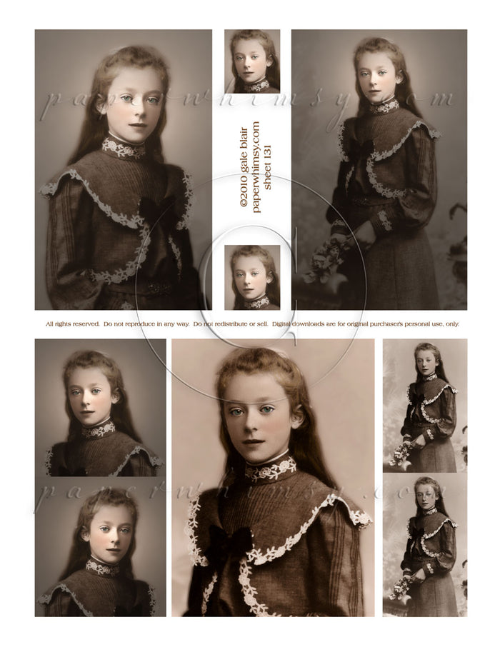Sheet 131 PRINTED - paperwhimsy