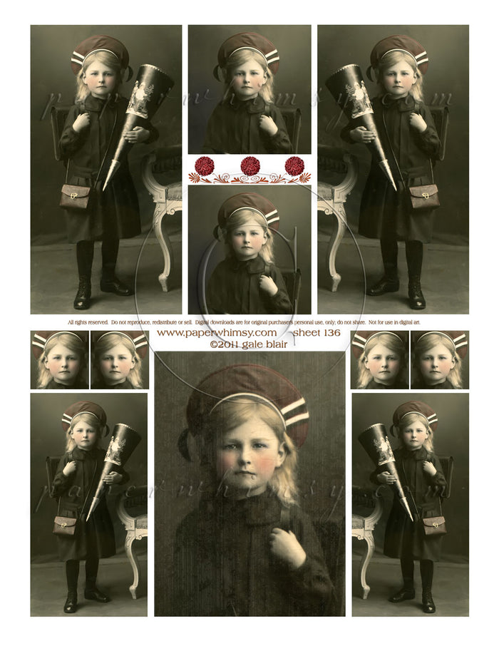 Sheet 136 PRINTED - paperwhimsy