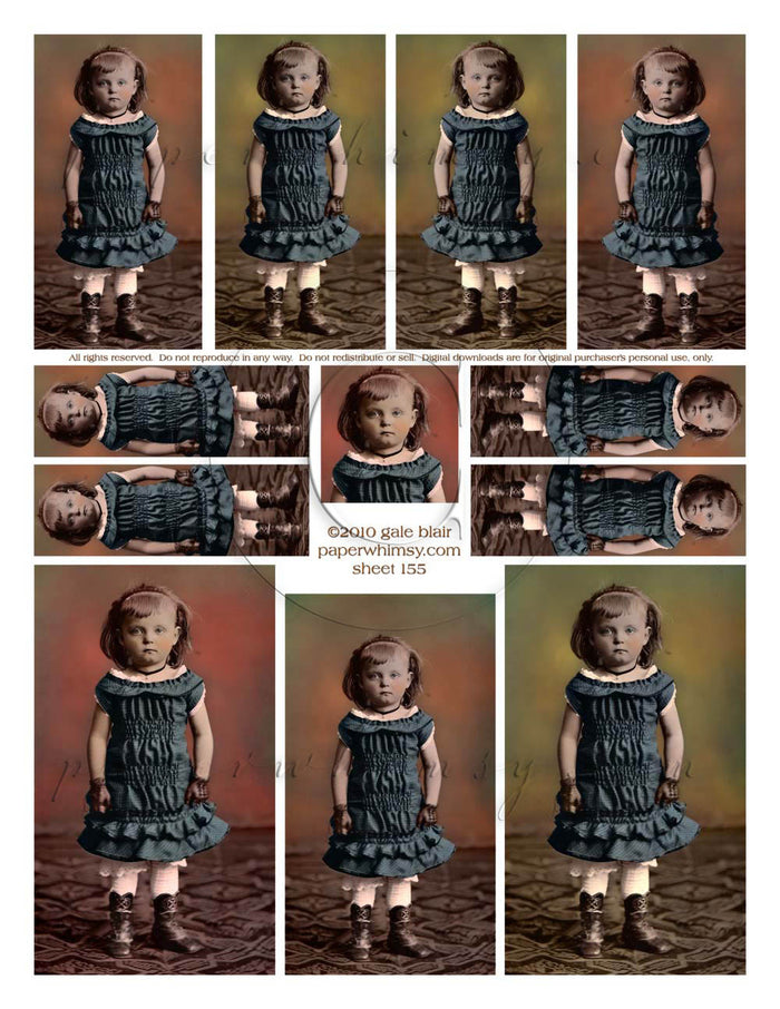 Sheet 155 PRINTED - paperwhimsy