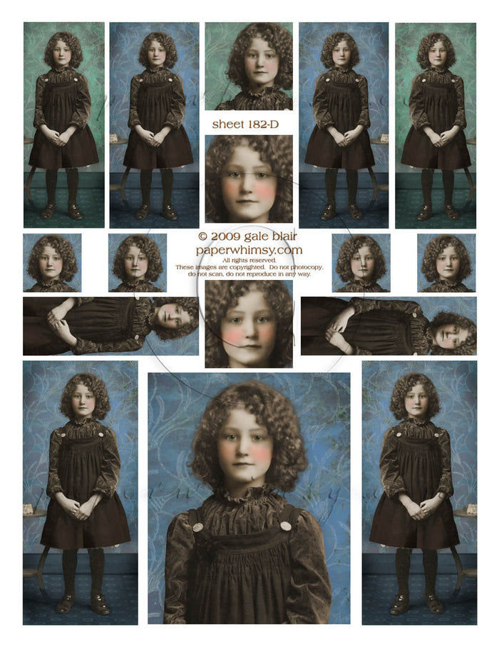 Sheet 182 PRINTED - paperwhimsy