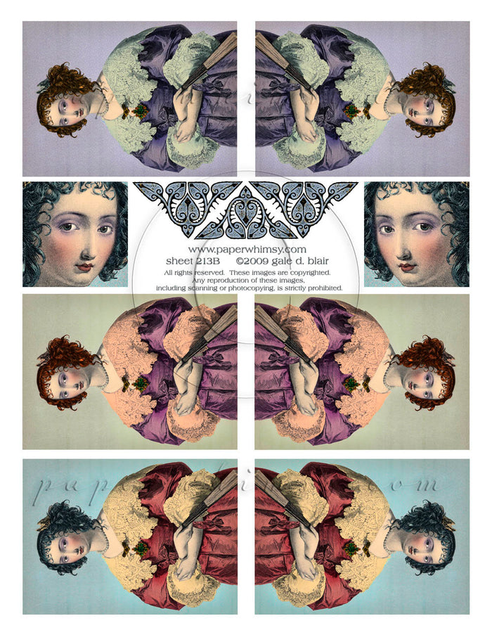 Sheet 213-2 PRINTED - paperwhimsy