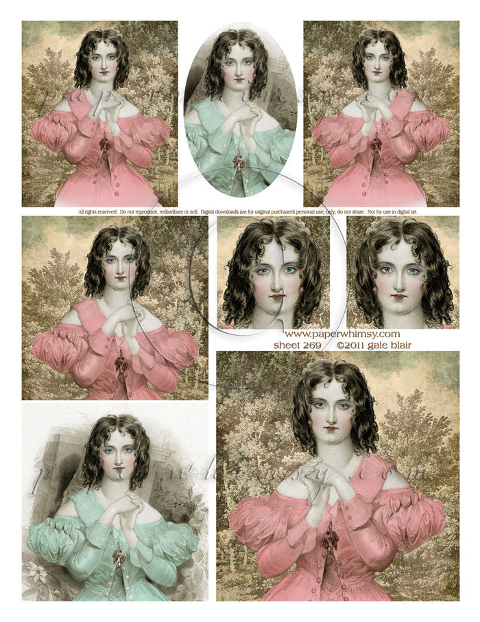 Sheet 269 PRINTED - paperwhimsy