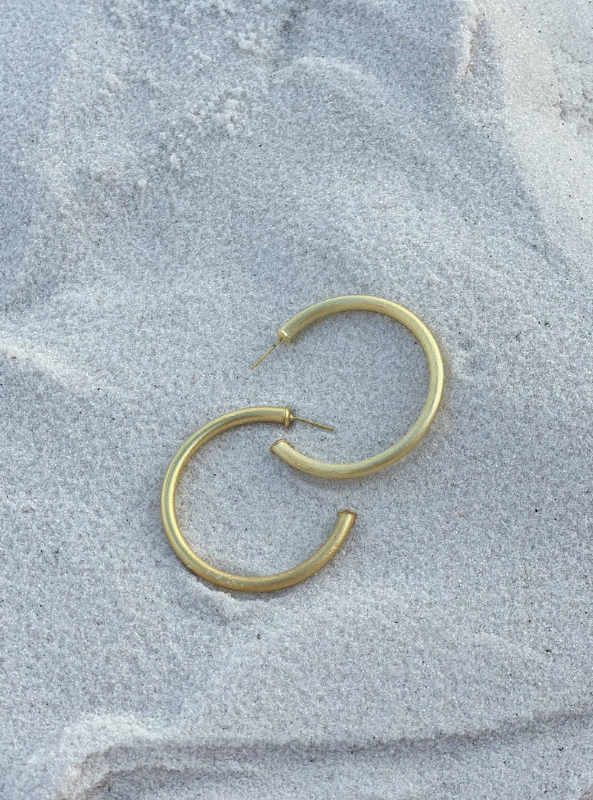 Sheila Fajl- Smaller Everybody's Favorite Hoops - Tres Chic Boutique
