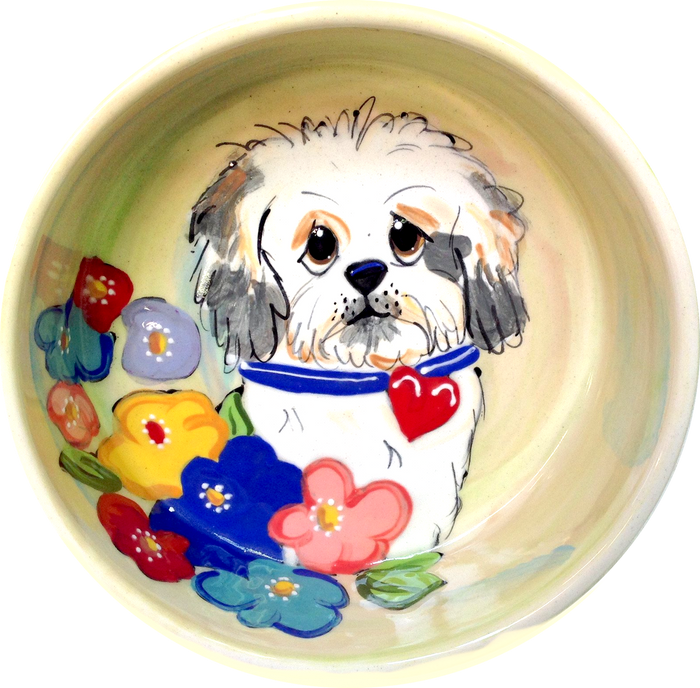 Shih Tzu Dog Bowl