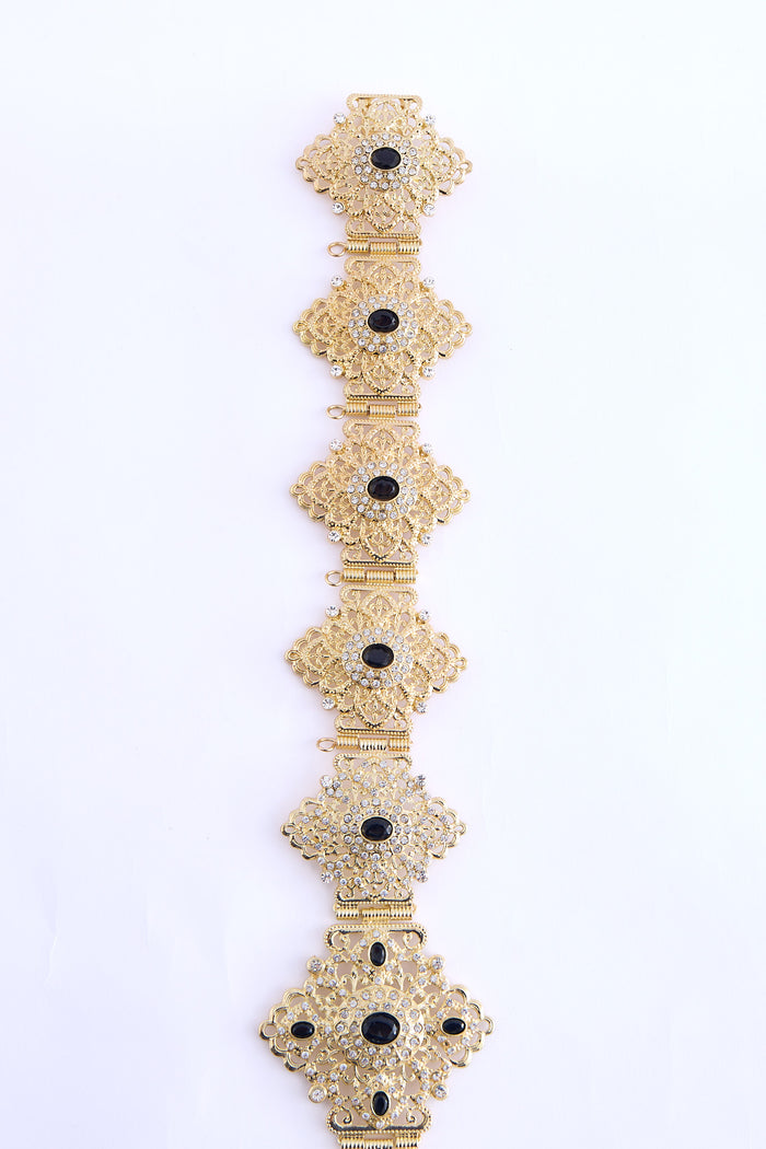 Shin Gold/Black Belt