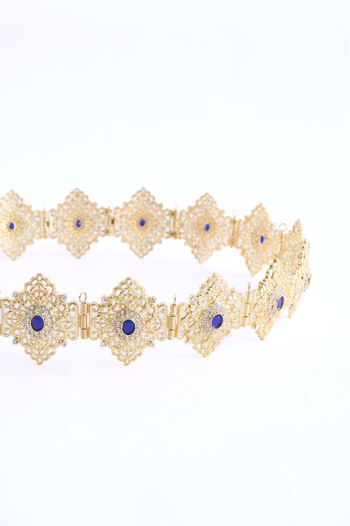 Shin Gold/Blue Belt