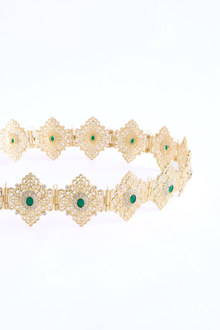 Shin Gold/Green Belt