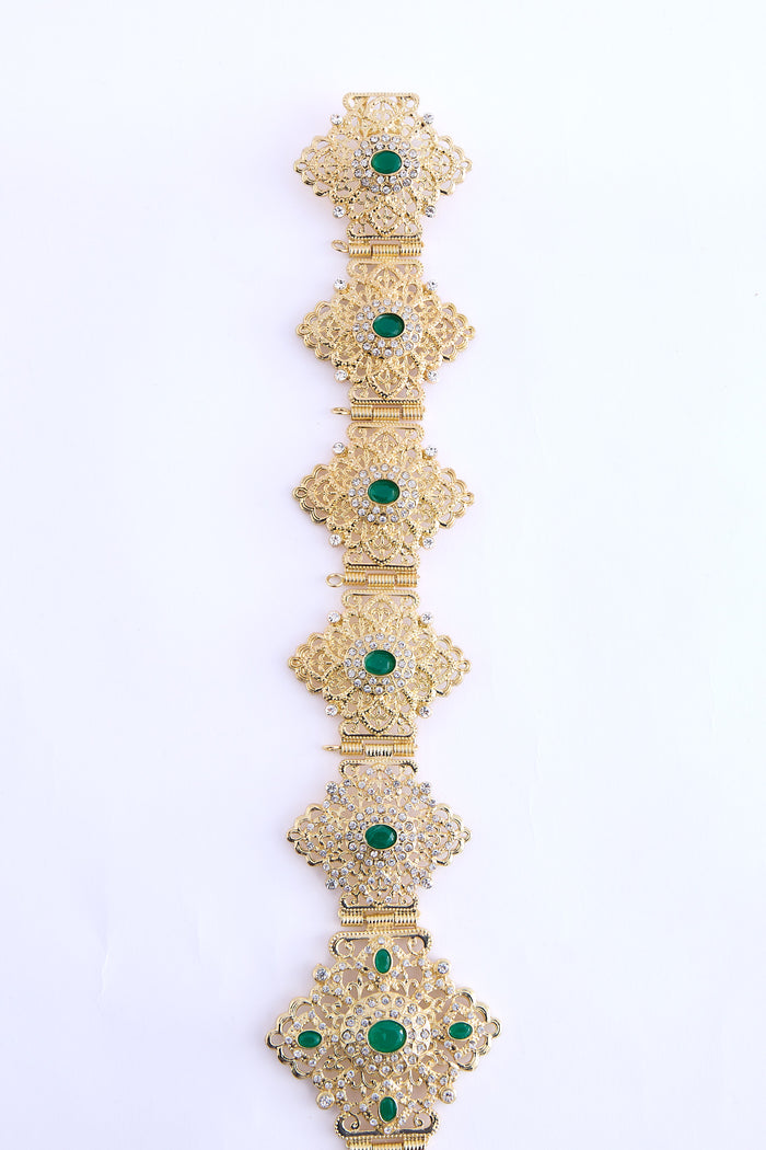Shin Gold/Green Belt