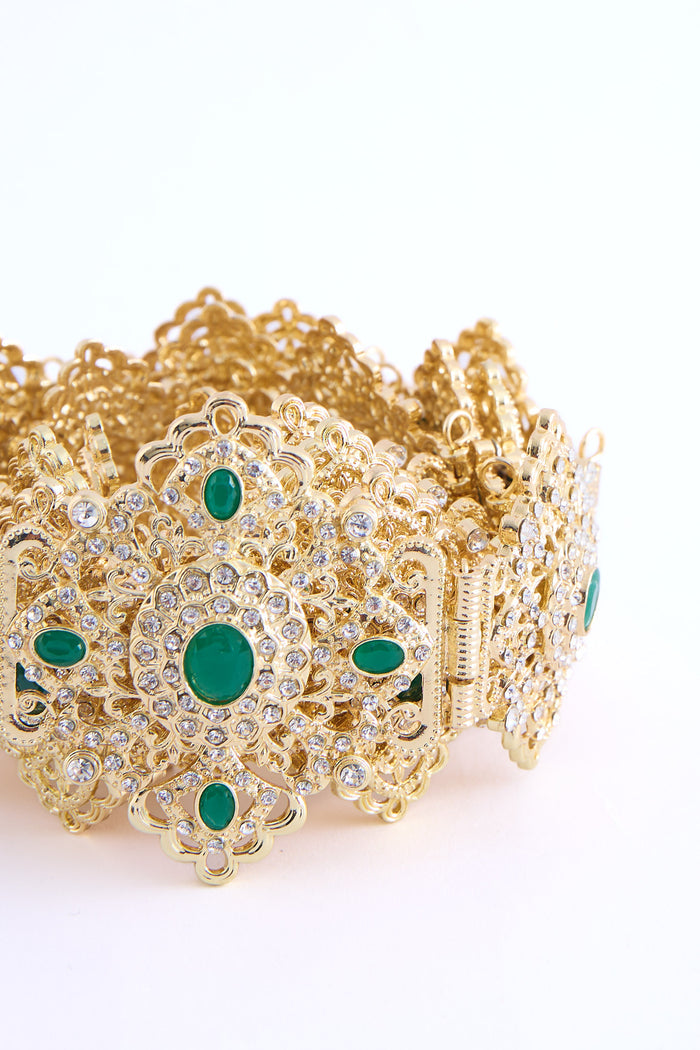 Shin Gold/Green Belt