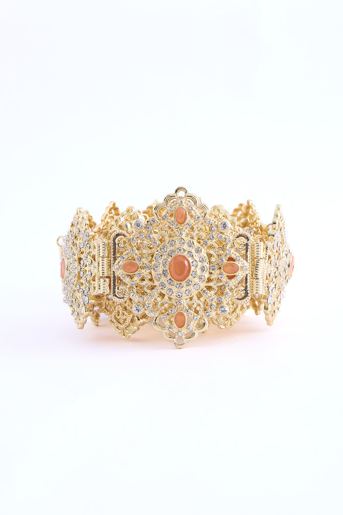 Shin Gold/Salmon Belt