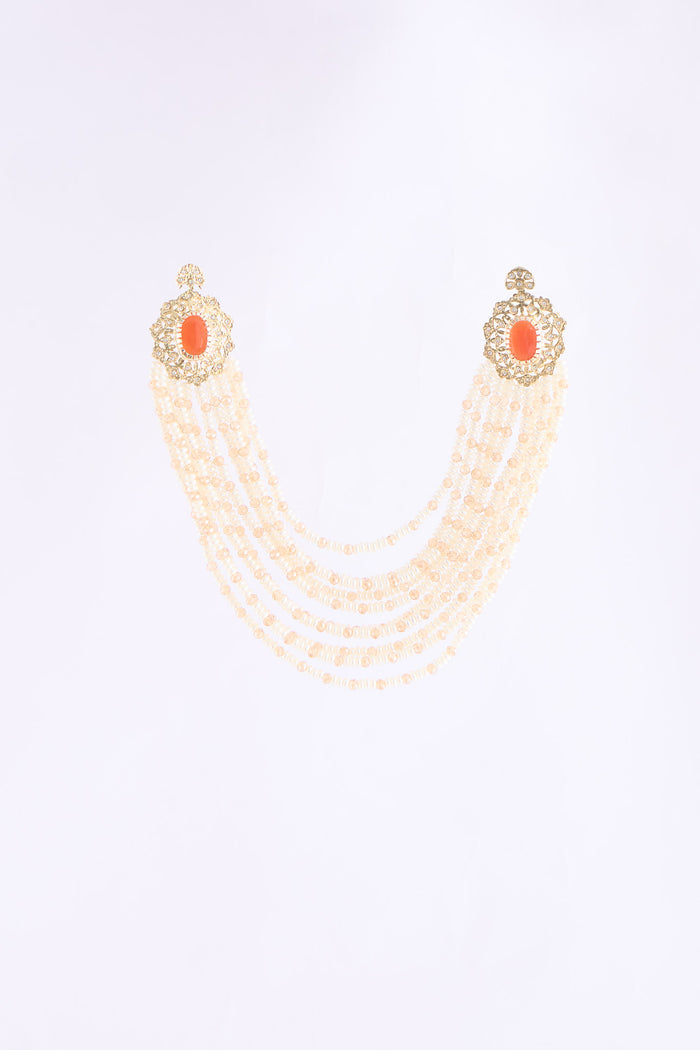 shoulder Necklace Brokenwhite