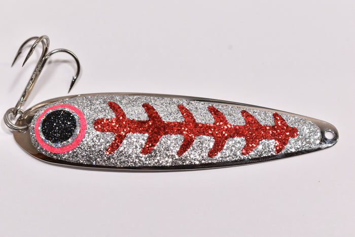 salmon trout trolling spoon hyper vis lure tape Hyperspoonz hyper -vis+