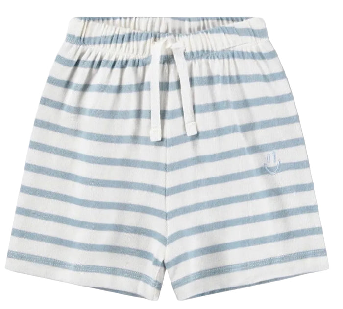 Skie Shorts - Stream Stripe