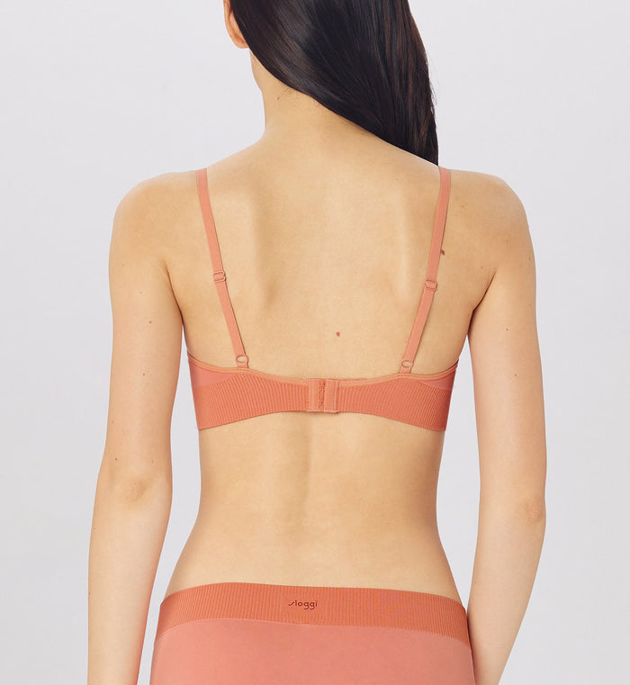 SLOGGI EVER INFUSED MULTIVITAMIN BRA - APRICOT BRANDY