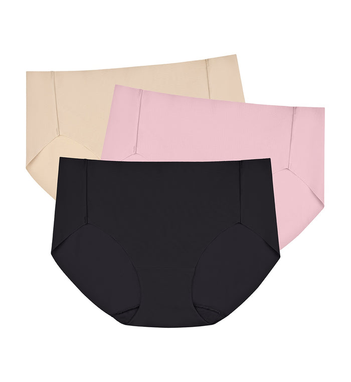 sloggi OOH LA LA NO-SHOW HIPSTER - 3 PACK - MULTIPLE COLOURS 1