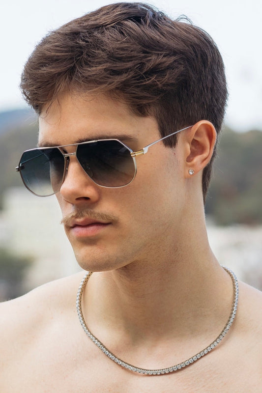 Smoke Vintage Aviators
