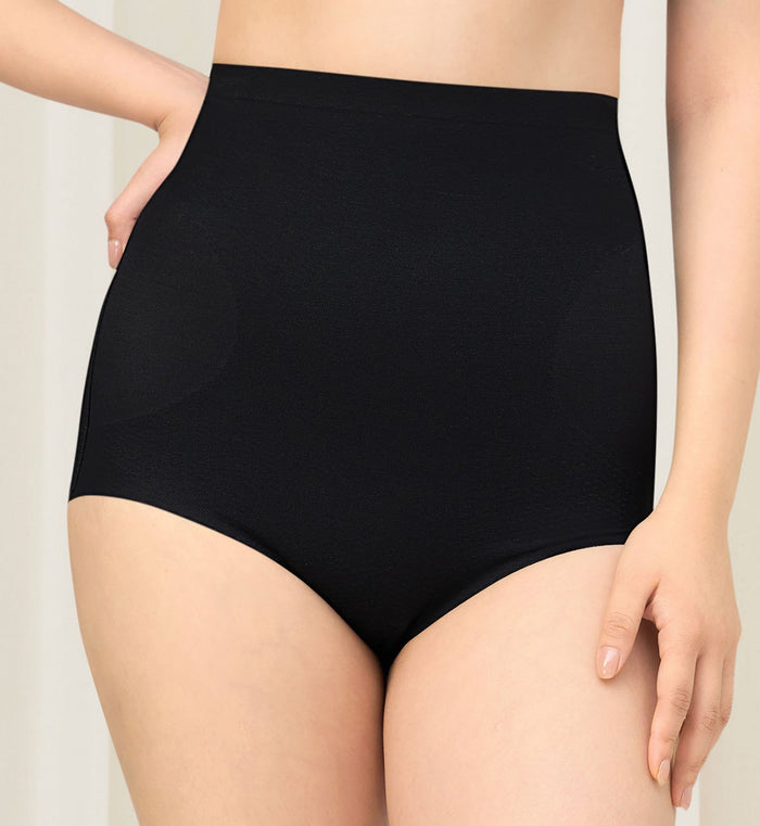 Smooth Infinity High Waist Panty - BLACK